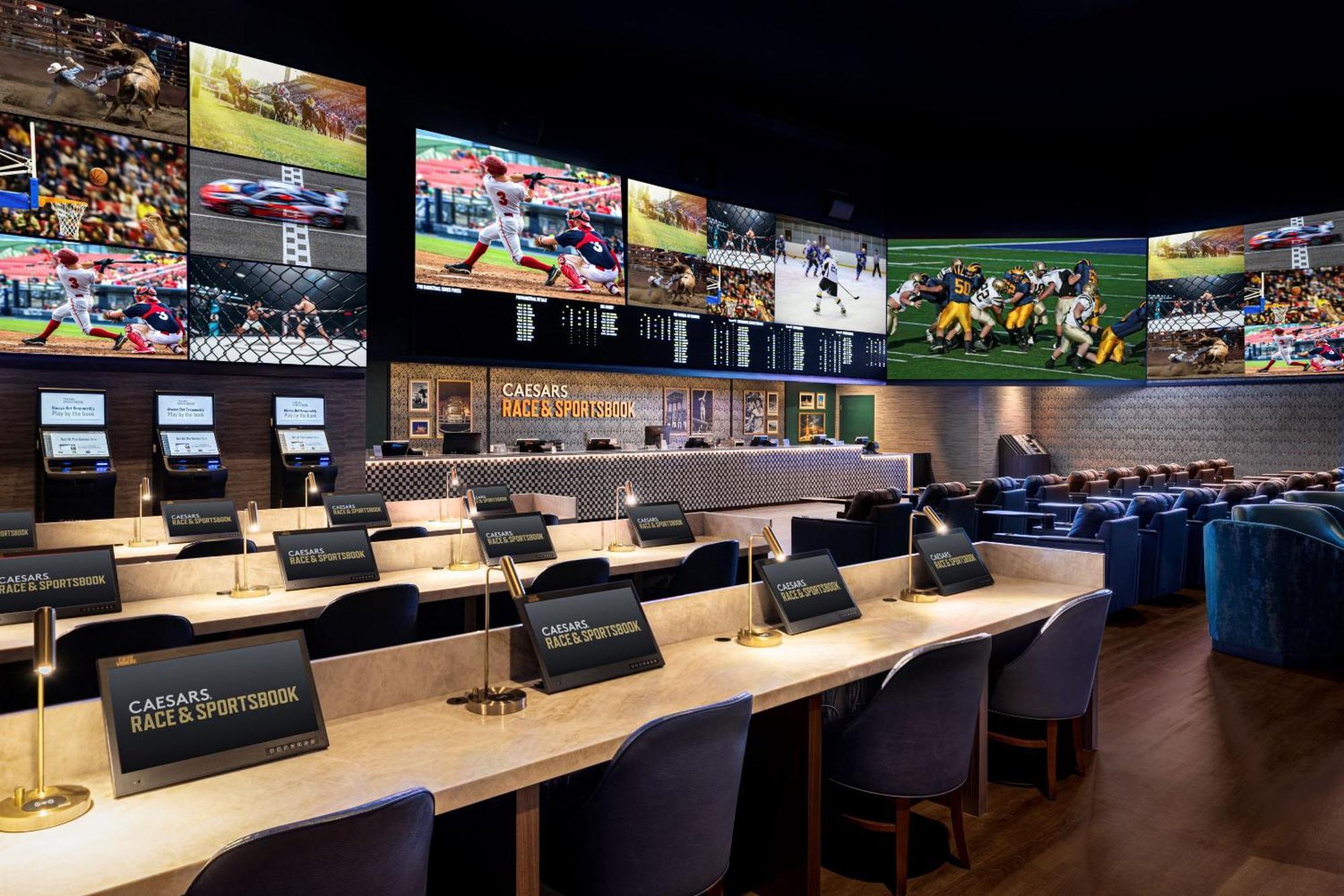 Paris Las Vegas Hotel & Casino (Adults Only) Esterno foto "The Caesars Race & Sportsbook"